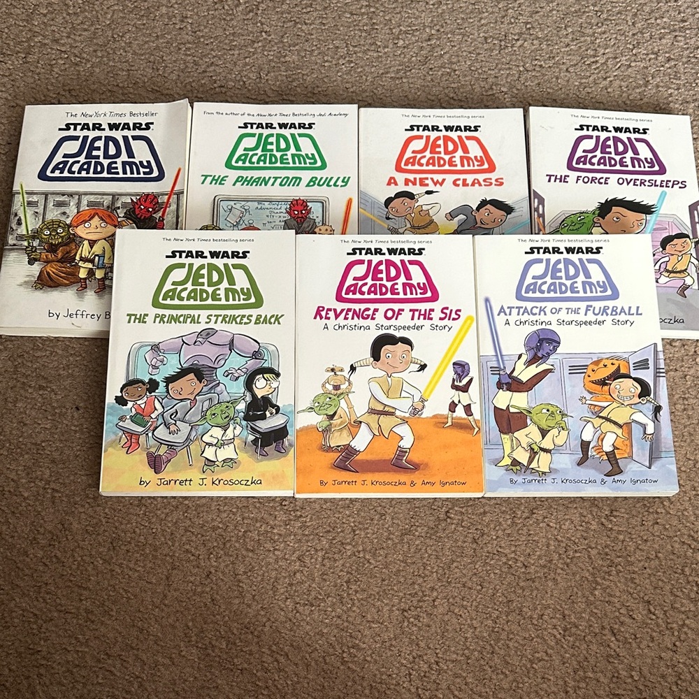 Star Wars Jedi Academy Kids Book Collection - set of 7 missing book 2